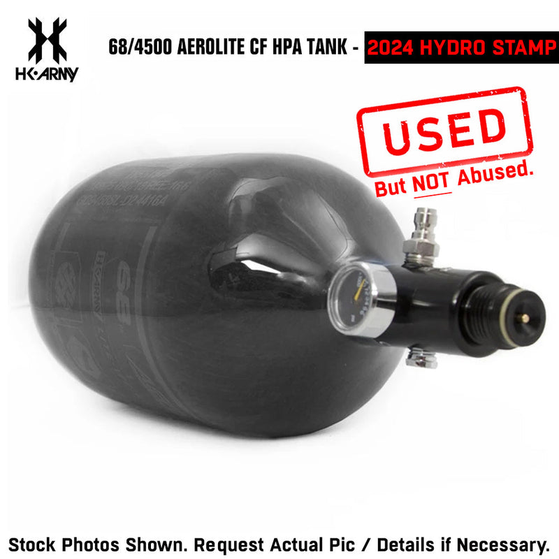CLEARANCE HK Army 68/4500 AEROLITE HPA Compressed Air Tank System - Smoke - 2024
