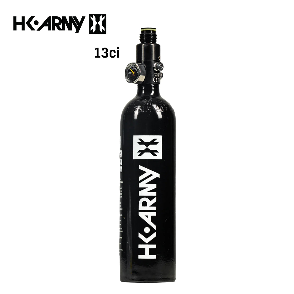 HK Army HPAボンベ13ci 3000psi +ストック+アダプター HK Army Aluminum HPA Paintball Tank – 13ci / 26ci / 48ci 3000 PSI Comp