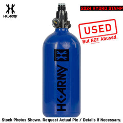 CLEARANCE HK Army 48/3000 Aluminum Compressed Air HPA Paintball Tank - Blue - 2024 Hydro Date | Used But NOT Abused