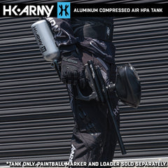 USED BLOWOUT CLEARANCE HK Army 48/3000 Aluminum Compressed Air HPA Paintball Tank - Aluminum - 2021 Hydro Date