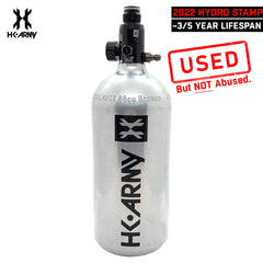 USED BLOWOUT CLEARANCE HK Army 48/3000 Aluminum Compressed Air HPA Paintball Tank - Aluminum - 2022 Hydro Date