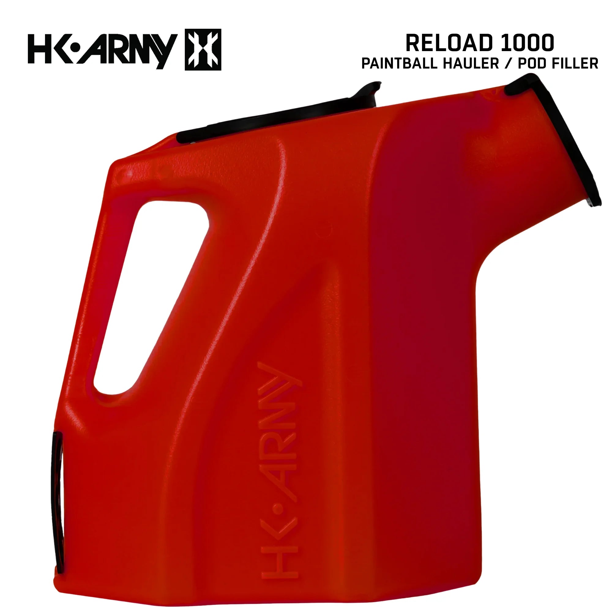 HK Army Reload 1000 round paintball hauler pod filler red