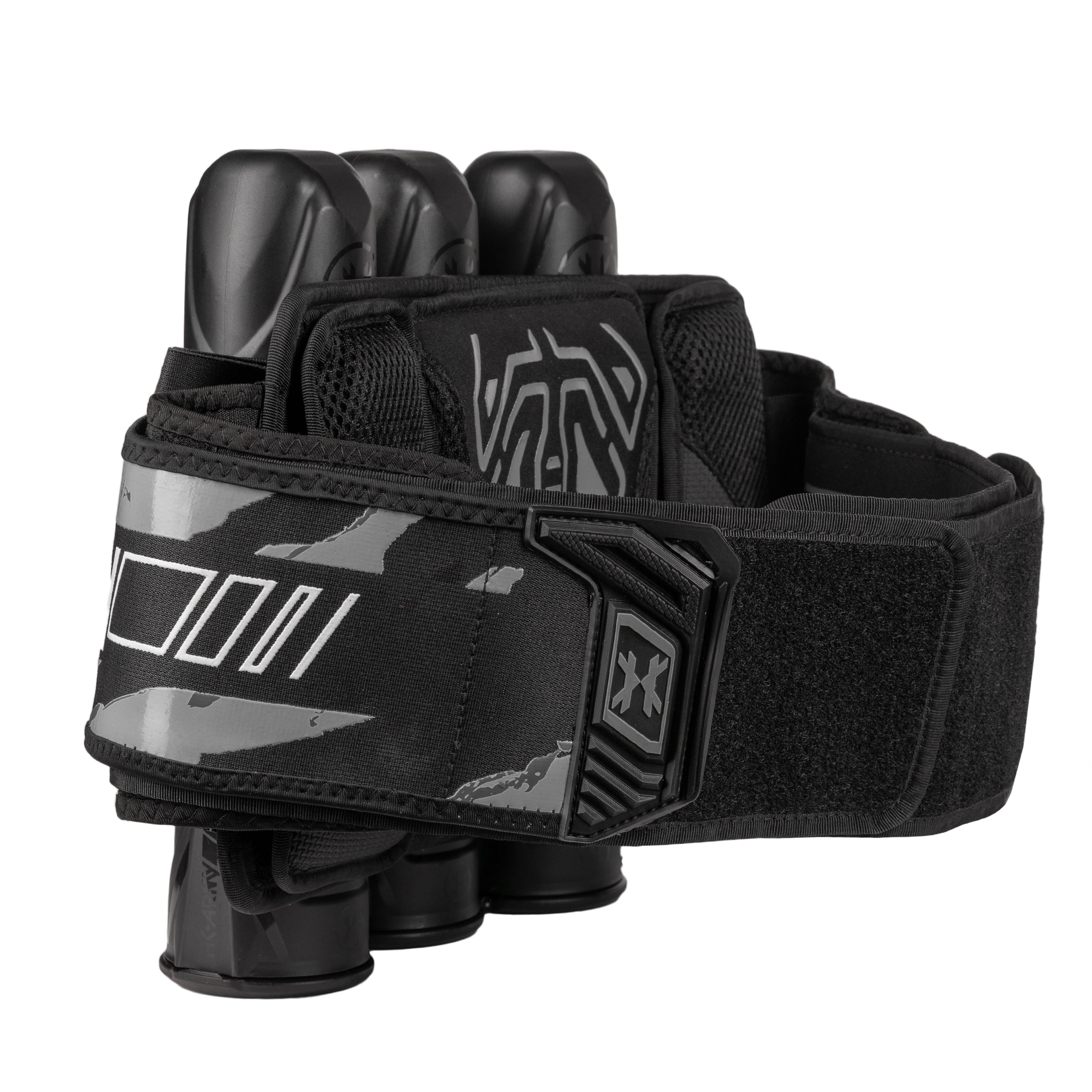 HK Army ZERO-GX Harness Pod Pack 3+2 4+3 5+4 std config, pod pack harness, quick pod access, for bunker moves, hardware detail