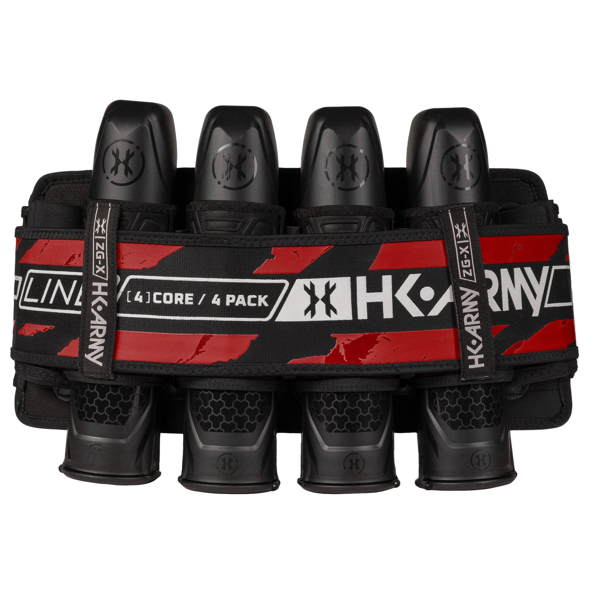 HK Army ZERO-GX Harness Pod Pack 3+2 4+3 5+4 Stealth color, pod pack harness, stable waist fit, for bunker moves, close detail