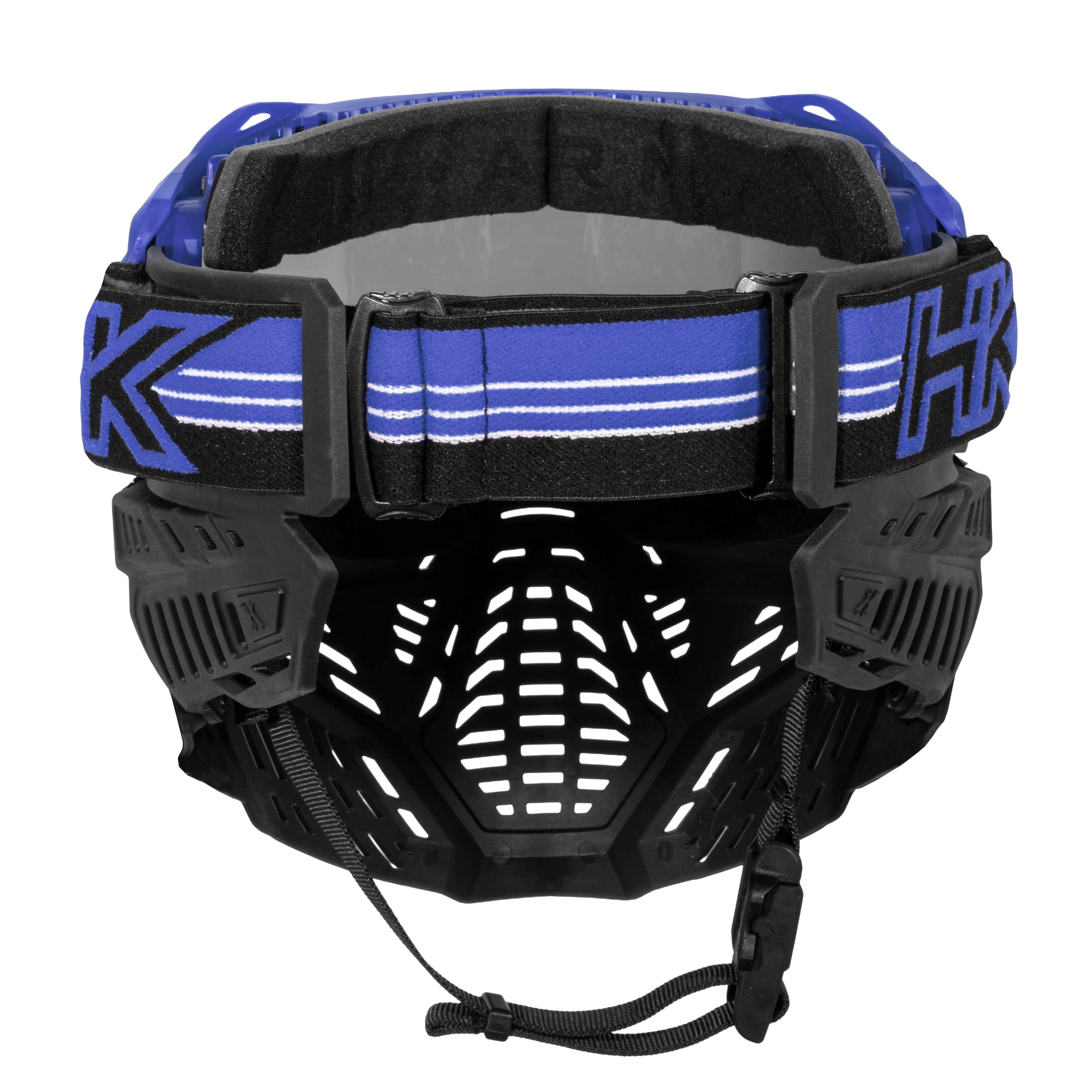 HK Army RMX Paintball Mask Goggle System Blue rear view