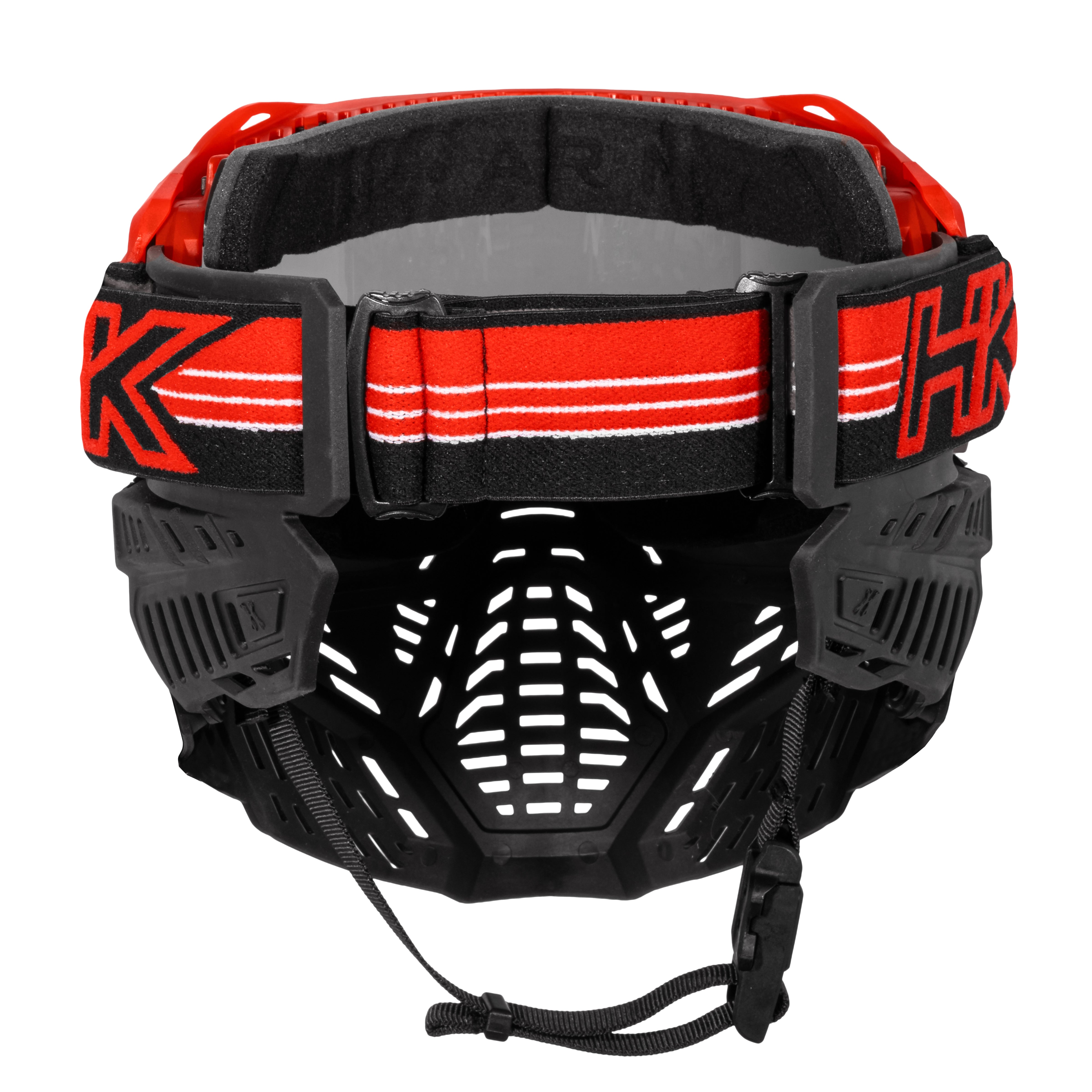 HK Army RMX Paintball Mask Goggle System Red rear view