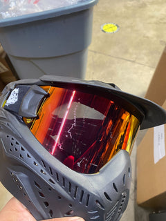 CLEARANCE USED Maddog HK Army HSTL Goggle Paintball Airsoft Mask with Anti Fog Thermal Lens | FIRE