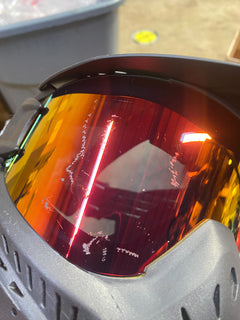 CLEARANCE USED Maddog HK Army HSTL Goggle Paintball Airsoft Mask with Anti Fog Thermal Lens | FIRE