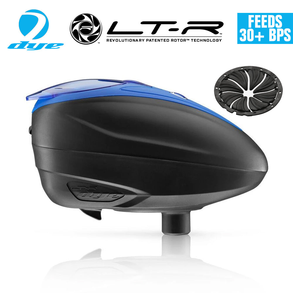 Dye LT-R Electronic Paintball Loader Hopper 30+ BPS