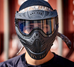 CLEARANCE Maddog HK Army HSTL Goggle Paintball Airsoft Mask with Anti Fog Thermal Lens | CLEAR SMOKE FIRE ICE GOLD CHROME | USED But NOT Abused