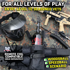 CLEARANCE Maddog 48/3000 Compressed Air Aluminum HPA Paintball Tank with Regulator - 2024 Hydro | Used But NOT Abused