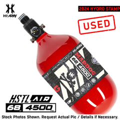 CLEARANCE Maddog HK Army HSTL 68/4500 Carbon Fiber HPA Compressed Air Paintball Tank Bottle System - Standard Reg | RED