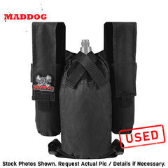CLEARANCE Used Maddog 2+1 Paintball Harness Pod Pack - Black