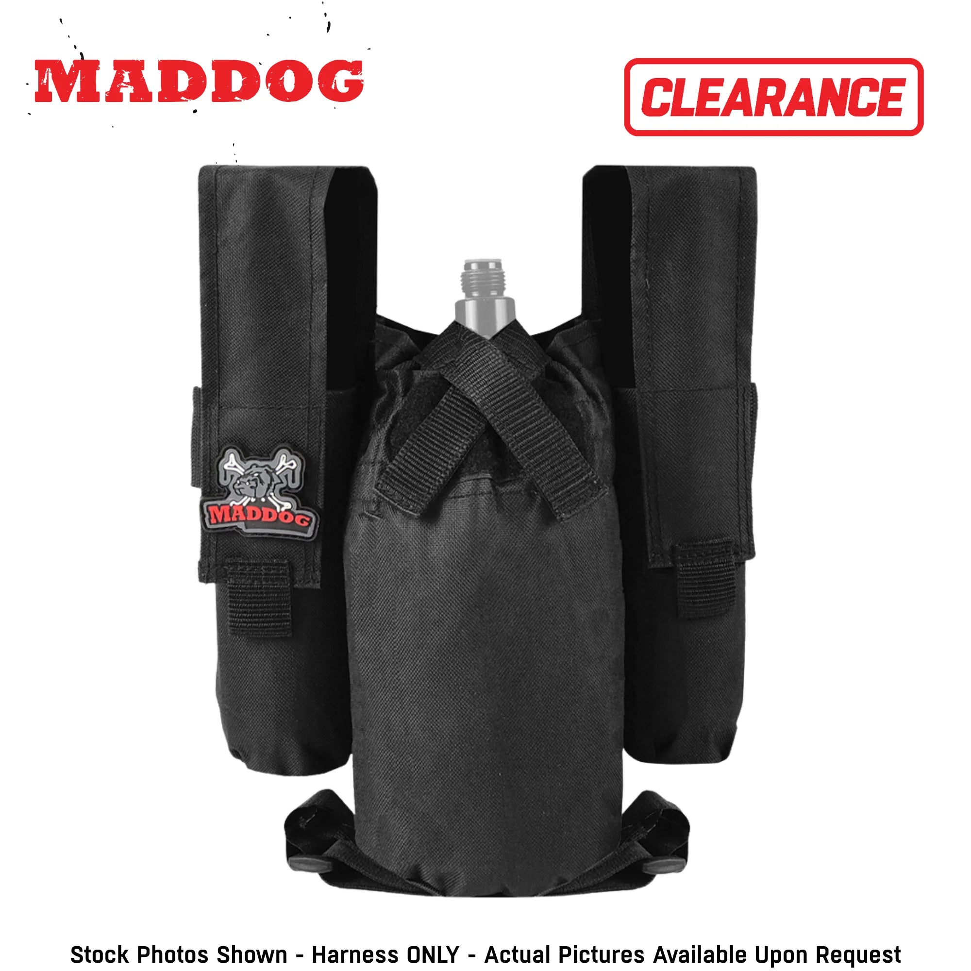 Clearance Maddog Paintball Harness Pod Pack | 2+1, 4+1 & 6+1 | Open Box / Used