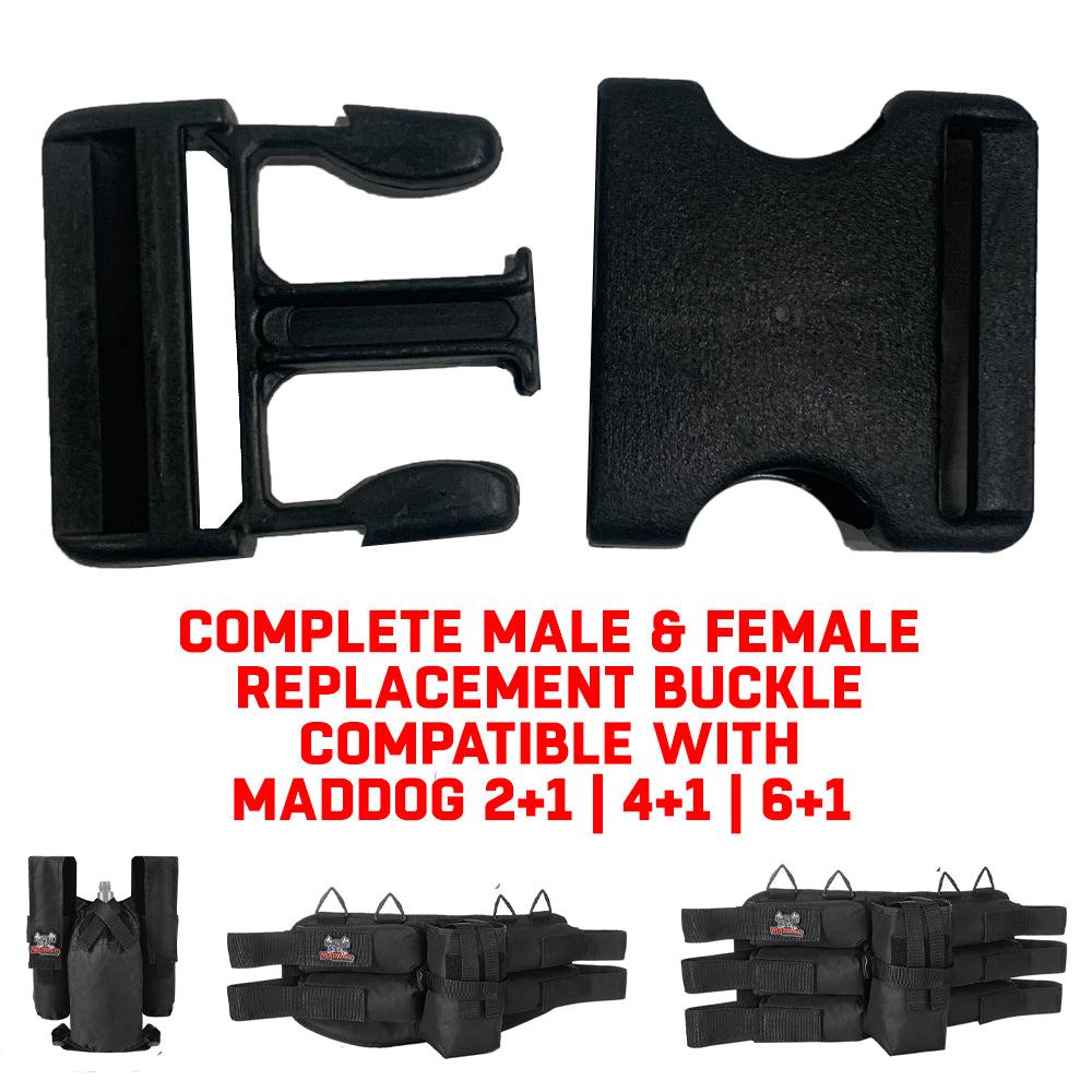 Maddog Harness Replacement Part - Buckle [Male and Default Title title, pod pack harness, secure pod carry, for bunker moves, hero view
