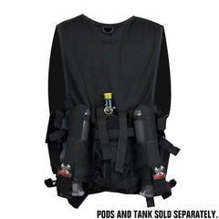CLEARANCE Maddog Tactical Paintball Attack Vest - Black