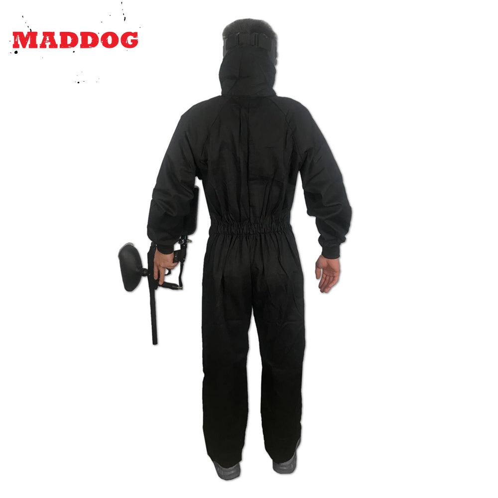 Maddog Tactical Paintball Rip Stop Coverall Jumpsuit | Black | Camo