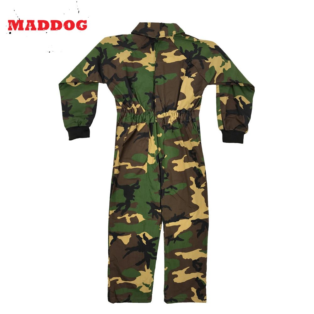 Maddog Tactical Paintball Rip Stop Coverall Jumpsuit | Black | Camo