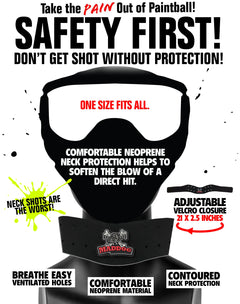 CLEARANCE Maddog Neoprene Paintball Neck Protector | USED