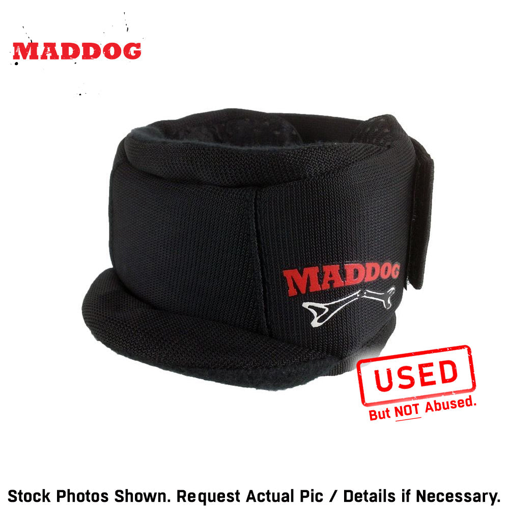 CLEARANCE Maddog Paintball Pro Neck Protector - Black - OPEN BOX
