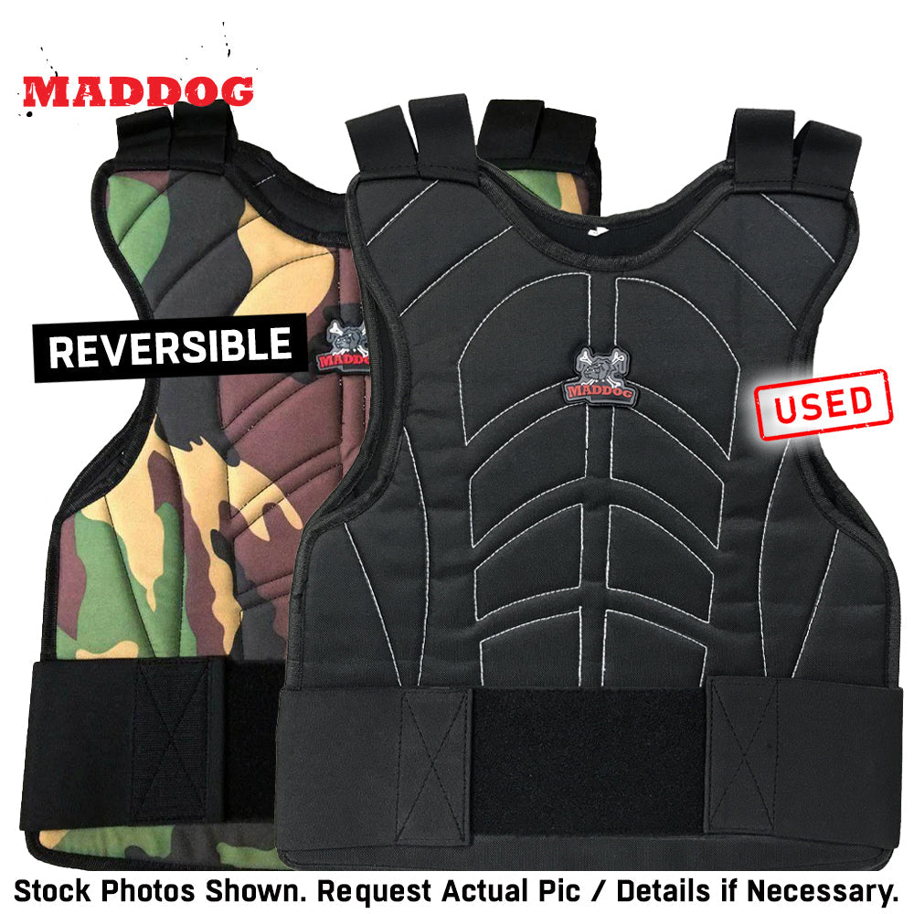 CLEARANCE Maddog Sports Paintball & Airsoft Padded Chest Protector | Used