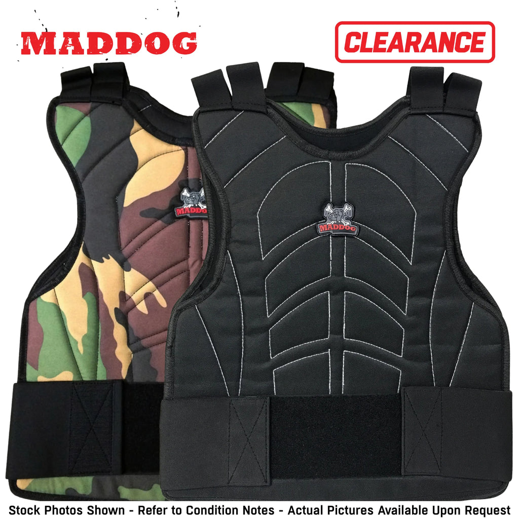 CLEARANCE Maddog Padded Paintball & Airsoft Chest Protector Vest ...