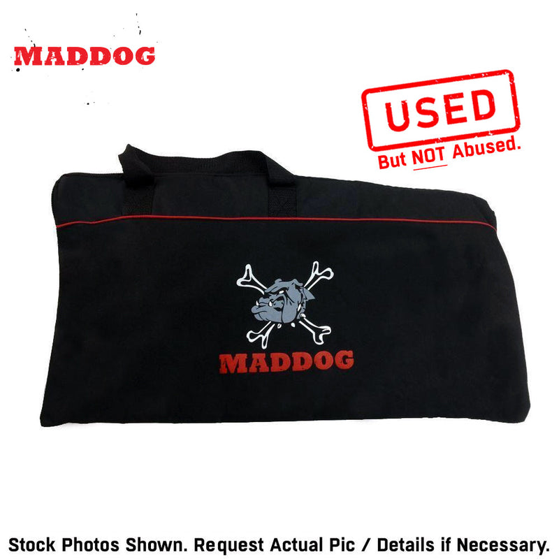CLEARANCE Maddog Padded Paintball Gun Marker Bag Large - Black | Used But NOT Abused