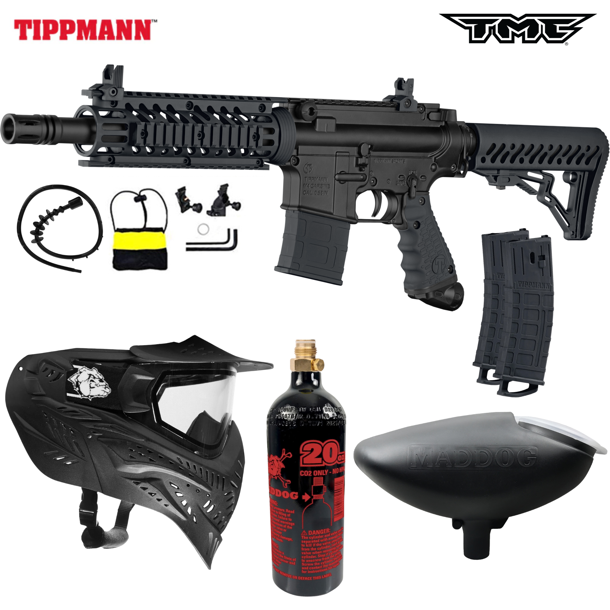 Tippmann TMC MagFed Paintball Gun Packages (All-In-One Kits)