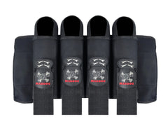 CLEARANCE Maddog 4 Pod Vertical Paintball Harness Pod Pack w/ (4) 150 Round BONES Paintball Pods | USED