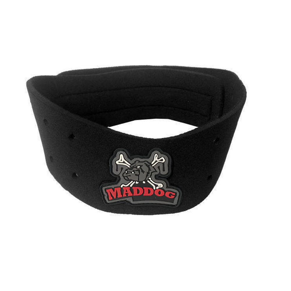Maddog Neoprene Neck Protector std config, accessory, performance design, for gear bags, top view, for field use