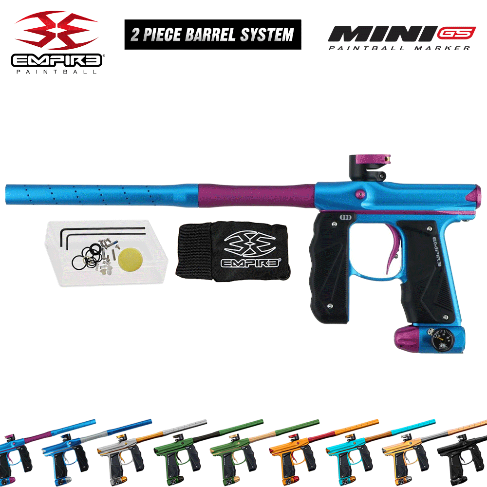 Empire Mini GS Electronic Paintball Gun Marker Packages | Maddog All-In-One Starter Kits