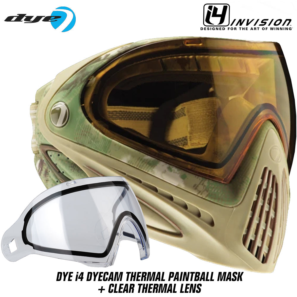 Dye I4 Thermal Paintball Mask Goggles From Paintball Deals