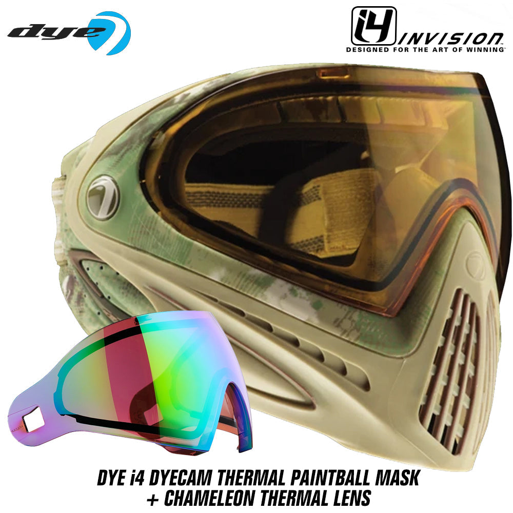 Dye I4 Thermal Paintball Mask Goggles From Paintball Deals