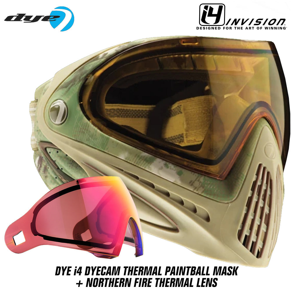 Dye I4 Thermal Paintball Mask Goggles From Paintball Deals