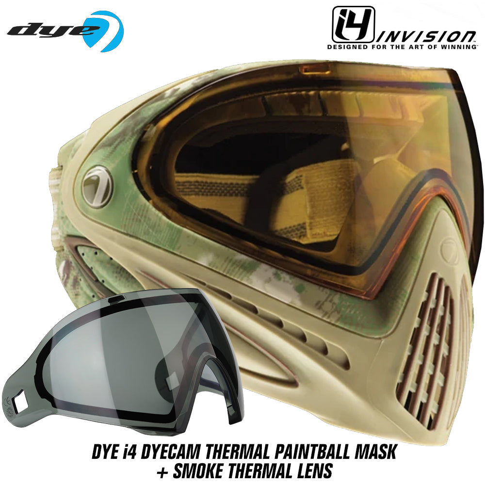 Dye I4 Thermal Paintball Mask Goggles From Paintball Deals