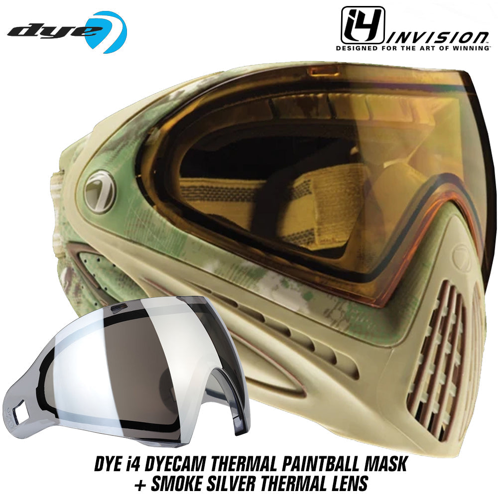 Dye I4 Thermal Paintball Mask Goggles From Paintball Deals