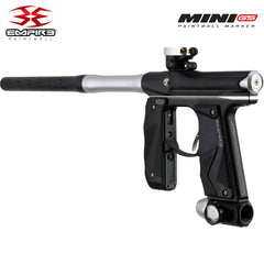 Empire Mini GS Electronic Paintball Gun Marker | Full Auto | Tournament Ready - Dust Black / Dust Silver