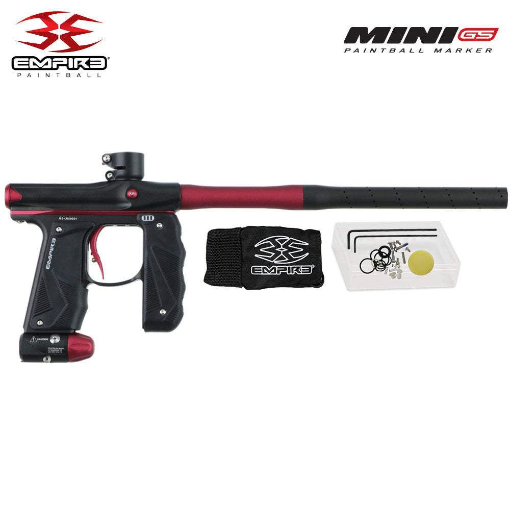 Empire Mini GS 68/4500 Carbon Fiber HPA Paintball Gun Package with Empire Halo Too 20+BPS