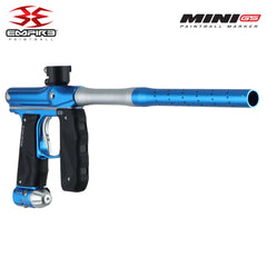 Empire Mini GS Electronic Paintball Gun Marker | Full Auto | Tournament Ready - Dust Blue / Dust Silver