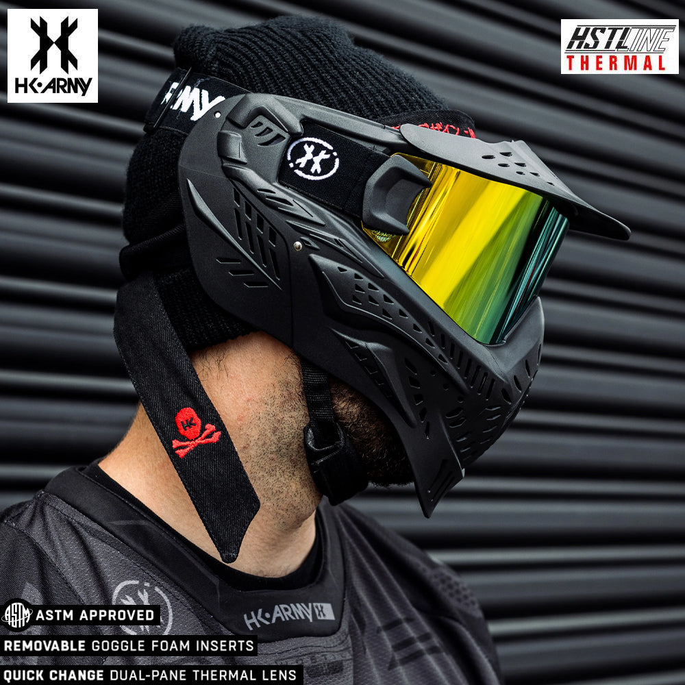 HK Army HSTL Goggle Paintball Airsoft Mask with Anti Fog Thermal Lens