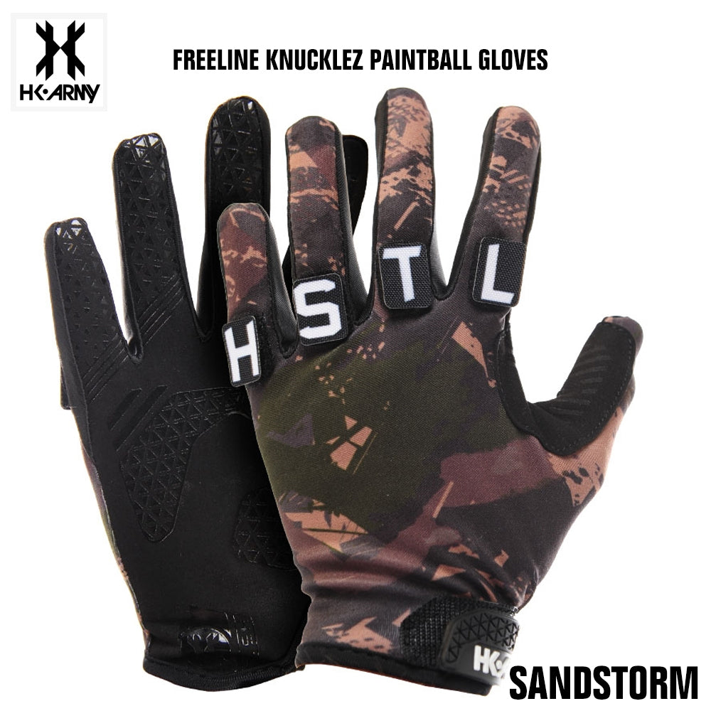 HK Army Freeline Knucklez Paintball Gloves