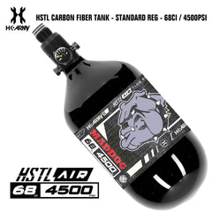 Maddog HK Army HSTL 68/4500 Carbon Fiber HPA Compressed Air Paintball Tank Bottle System | Standard Reg HK Army