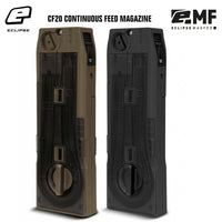Planet Eclipse CF20 Continuous Feed 20 Round Magazine Earth color, accessory, durable field use, for gear bags, hero view