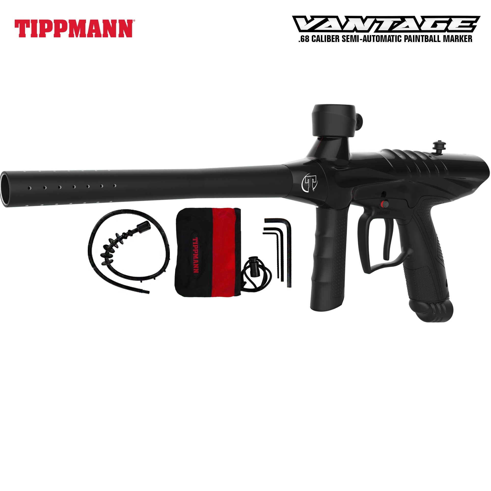 Maddog Tippmann Vantage Bronze HPA Paintball Gun Marker Starter Package