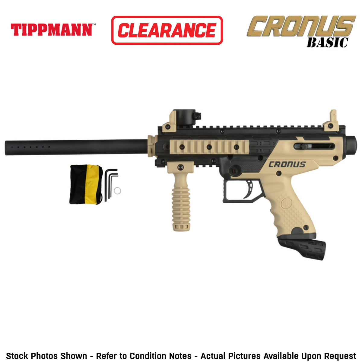 CLEARANCE Tippmann Cronus Semi Auto .68Cal Paintball Marker Gun | USED But NOT ABUSED