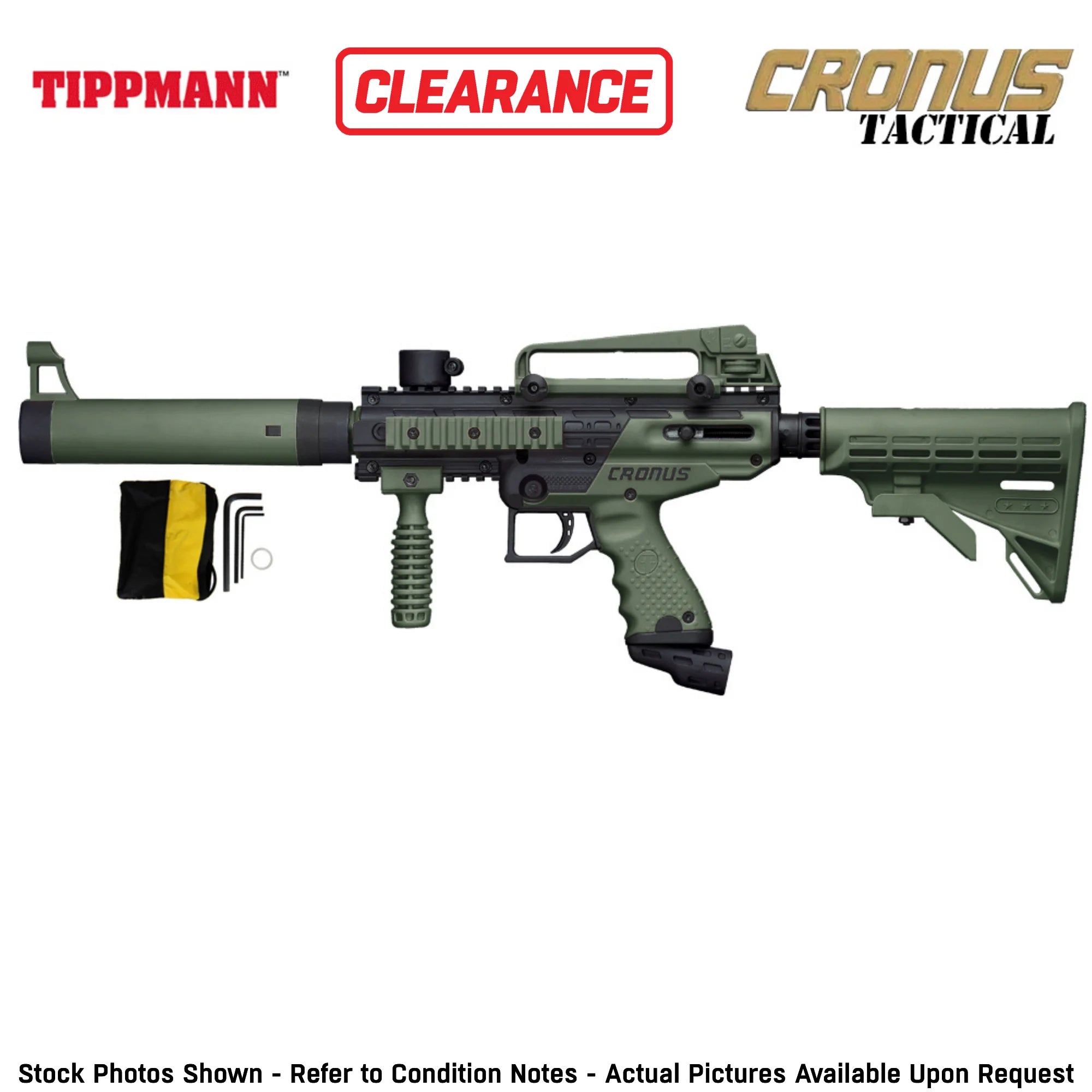 CLEARANCE Tippmann Cronus Semi Auto .68Cal Paintball Marker Gun | USED But NOT ABUSED