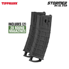 Maddog Tippmann Stormer Dual Fed Elite Protective CO2 Paintball Gun Marker Starter Package