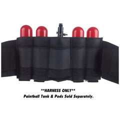 CLEARANCE Used Maddog 4+1 Vertical Paintball Harness - Black