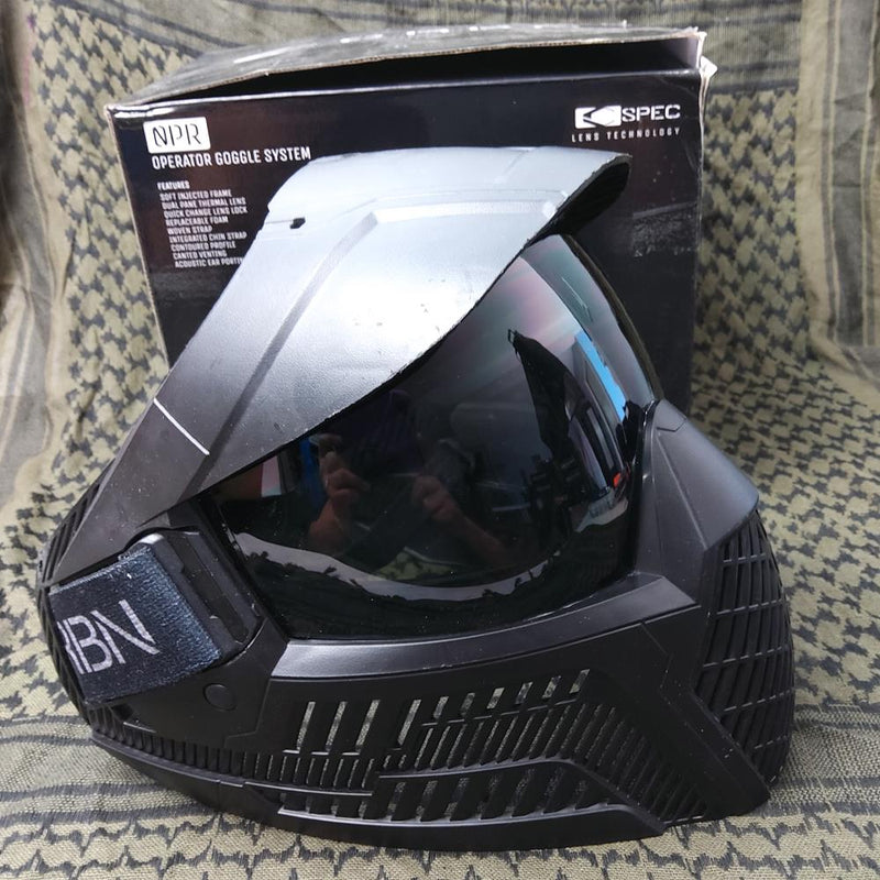 CLEARANCE Carbon OPR Operator Thermal Paintball Goggles Mask - Black - USED But Not Abused