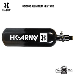 CLEARANCE USED HK Army 62/3000 Compressed Air HPA Paintball Tank - Black | 2024 Hydro